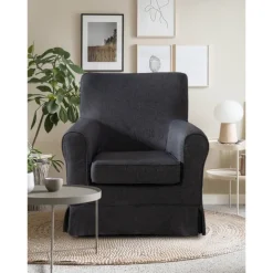 Armchair Sofa Cover Solid Color Quilted Slipcovers LITB PRIME cover Ektcover