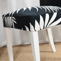 Arrival Super Fit Stretch Removable Washable Short Dining Chair Protector Cover Seat Slipcover for Hotel Dining Room Ceremony Banquet Wedding Party