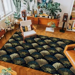 Art Deco Area Rug Kitchen Mat Non-Slip Oil Proof Floor Mat Livingroom Rug Indoor Outdoor Mat Bedroom Decor Bathroom Mat Entrance Rug Door Mat