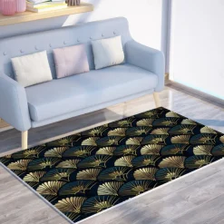 Art Deco Area Rug Kitchen Mat Non-Slip Oil Proof Floor Mat Livingroom Rug Indoor Outdoor Mat Bedroom Decor Bathroom Mat Entrance Rug Door Mat