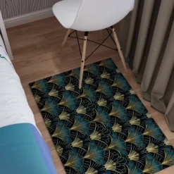 Art Deco Area Rug Kitchen Mat Non-Slip Oil Proof Floor Mat Livingroom Rug Indoor Outdoor Mat Bedroom Decor Bathroom Mat Entrance Rug Door Mat