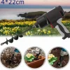 Auger Drill Bit Garden Spiral Hole Drill,Easy Planter Bulb & Bedding Plant Augers -Earth Auger Bit Post Or Umbrella Hole Digger For 3/8" Hex Drive Drill