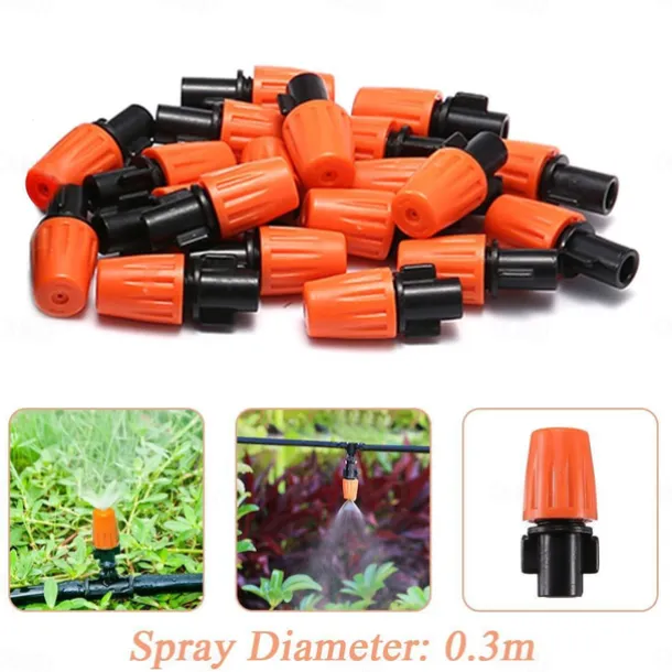 Automatic Drip Irrigation System Kit Timer Micro Sprinkler Garden Watering