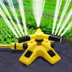 Automatic Rotating Sprinkler, 360° Watering Tools For Lawn, Nozzle For Garden Irrigation, Watering Equipment, Gardening & Lawn Supplies