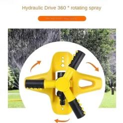 Automatic Rotating Sprinkler, 360° Watering Tools For Lawn, Nozzle For Garden Irrigation, Watering Equipment, Gardening & Lawn Supplies