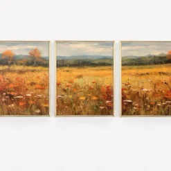 Autumn Landscape Wall Art Canvas Prints and Posters Pictures Decorative Fabric Painting For Living Room Pictures No Frame