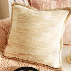 Autumn Winter Red Textured Decorative Toss Pillows Cover 1PC Exotic Soft Square Couch Cushion Case Pillowcase for Bedroom Livingroom Sofa Chair