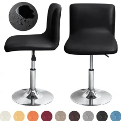 Bar Stool Chair Cover Stretchy and Durable Slipcover Perfect for Protecting and Refreshing Your Bar Stools Adds Style and Comfort to Your Kitchen, Bar, or Dining Area Decor