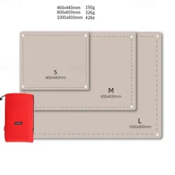 Barbecue Fire Blanket Camping Fireproof Cloth Fire Pit Mat Picnic BBQ Pad High Temperature Anti-Scald Flame Retardant Rug