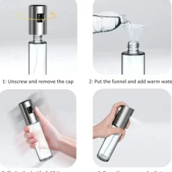 Barbecue Olive Oil Spray Bottle Oil Vinegar Spray Bottle Water Barbecue Grill Sprayer Kitchen Tool