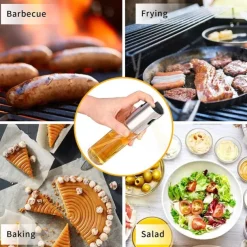Barbecue Olive Oil Spray Bottle Oil Vinegar Spray Bottle Water Barbecue Grill Sprayer Kitchen Tool