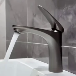 Basin Mixer Tap Bathroom Basin Faucet Brass Sink Mixer Tap Hot & Cold Single Handle Bathroom Sink Faucet