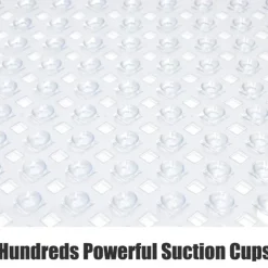 Bath Mat Non-slip Bathtub Mat Anti-Bacterial Shower Mat,Extra Long,90*40CM/16