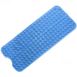 Bath Mat Non-slip Bathtub Mat Extra Long Non Slip Bathroom Shower Antibacterial Bathtub New The Bathroom Bathtub Non-slip Bathroom Waterproof Massage Foot Pad