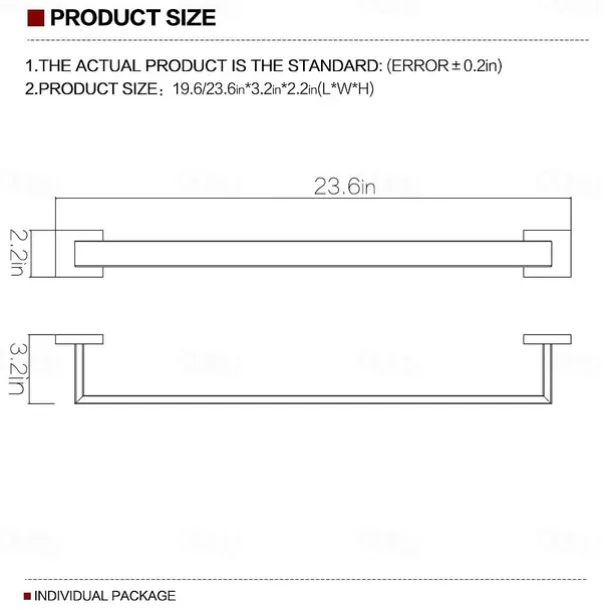 Bathroom Accessory Set / Towel Bar / Toilet Paper Holder Premium Design / Creative Traditional / Modern Glasses / Stainless Steel / Metal 4pcs - Bathroom Wall Mounted