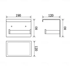 Bathroom Accessory Set / Towel Bar / Toilet Paper Holder Premium Design / Creative Traditional / Modern Glasses / Stainless Steel / Metal 4pcs - Bathroom Wall Mounted