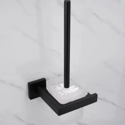 Bathroom Accessory Set / Toilet Paper Holder / Toilet Brush Holder New Design / Creative Contemporary / Traditional Glasses / Stainless Steel / Metal 4pcs - Bathroom Wall Mounted