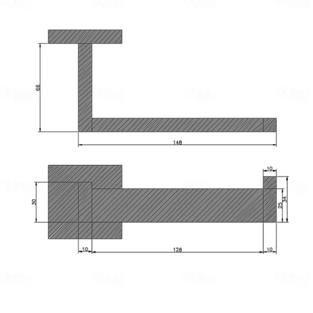 Bathroom Accessory Set / Towel Bar / Toilet Paper Holder New Design / Creative Contemporary / Modern Stainless Steel / Low-carbon Steel / Metal 4pcs - Bathroom 1-Towel Bar Wall Mounted