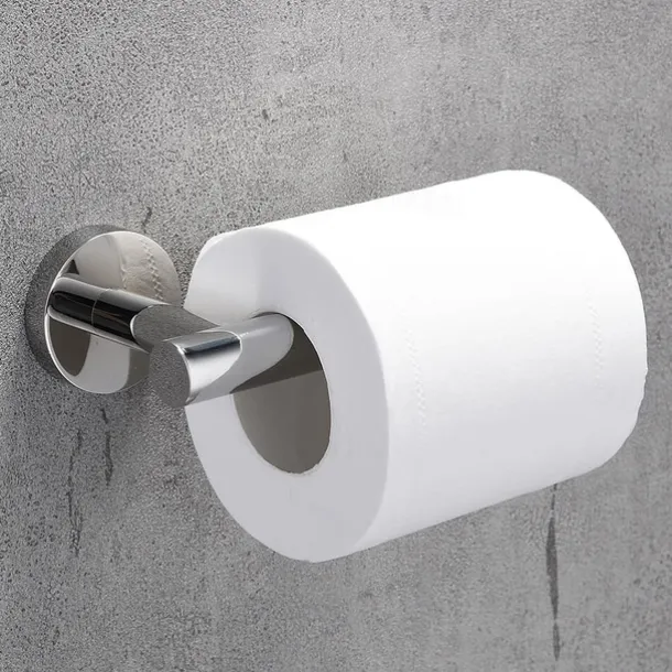 Bathroom Accessory Set / Towel Bar / Toilet Paper Holder New Design / Adorable / Creative Contemporary / Modern Stainless Steel / Low-carbon Steel / Metal 3pcs - Bathroom Wall Mounted