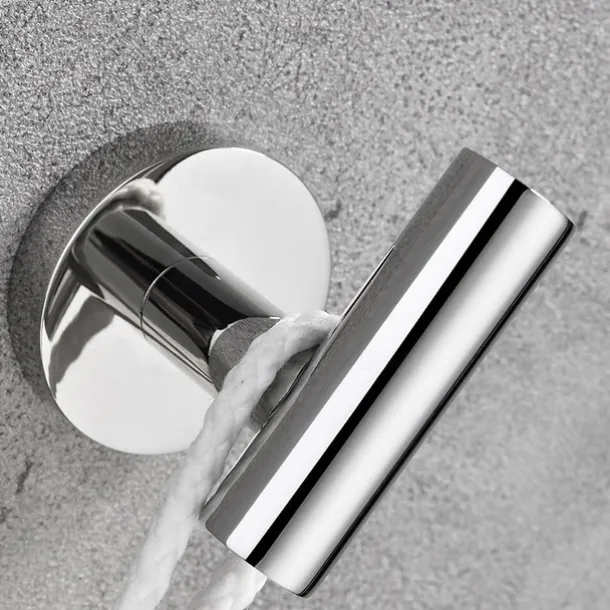 Bathroom Accessory Set / Towel Bar / Toilet Paper Holder New Design / Adorable / Creative Contemporary / Modern Stainless Steel / Low-carbon Steel / Metal 3pcs - Bathroom Wall Mounted