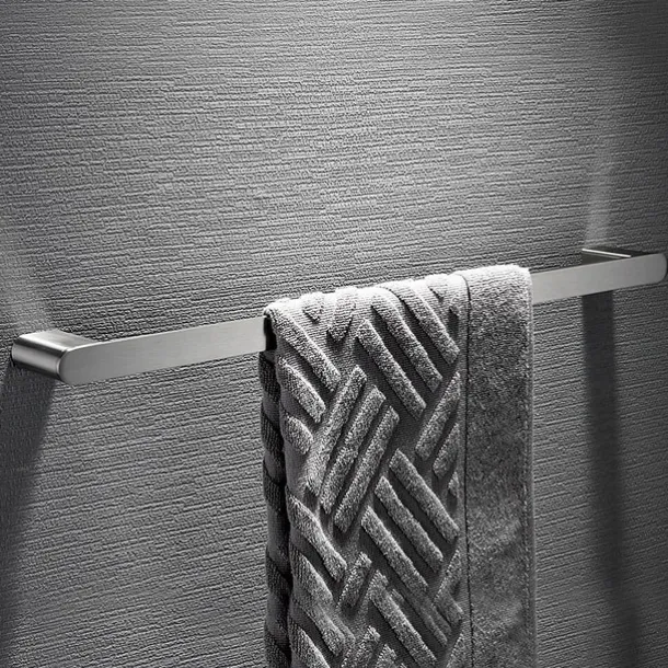 Bathroom Accessory Set Brushed Stainless Steel Include Robe Hook, Towel Bar, Toilet Paper Holder with Mobile Phone Storage Shelf, Towel Holder and Roll Paper Shelf 1or3pcs