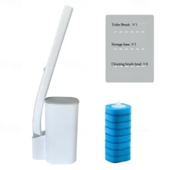 Bathroom Accessory Set Simple Ordinary Plastic Toilet Accessories