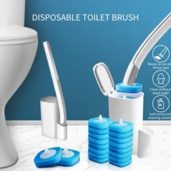 Bathroom Accessory Set Simple Ordinary Plastic Toilet Accessories