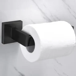 Bathroom Accessory Set Stainless Steel Include Towel Bar/Robe Hook/Toilet Paper Holder/Bathroom Tower Rack Matte Black 1or3or4pcs