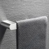 Bathroom Accessory Set Wall Mounted Brushed Stainless Steel Include Robe Hook Towel Bar Toilet Paper Holder with Mobile Phone Storage Shelf Towel Holder and Roll Paper Shelf 1or 3pcs