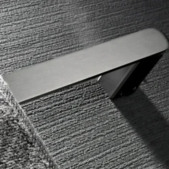 Bathroom Accessory Set Wall Mounted Brushed Stainless Steel Include Robe Hook Towel Bar Toilet Paper Holder with Mobile Phone Storage Shelf Towel Holder and Roll Paper Shelf 1or 3pcs