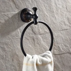 Bathroom Accessory Sets,Wall Mounted ORB Hardware Include Towel Bar/Toilet Paper Holder /Robe Hook/Towel Ring