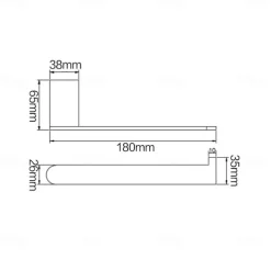 Bathroom Accessory Stainless Steel Include Robe Hook, Towel Bar, Towel Holder, Toilet Paper Holder with Shelf for Phone and Wash Supplies, Matte Black Bathroom