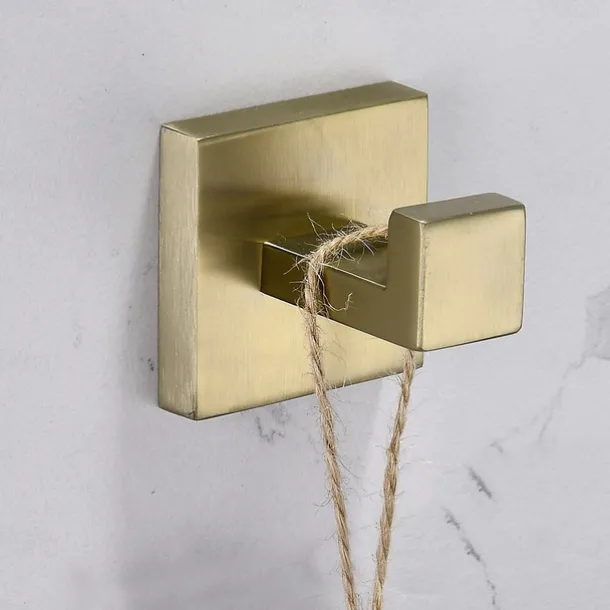 Bathroom Accessory Towel Bar/Robe Hook/Bath Towel Rack and Toilet Paper Holder New Design Multifunction Stainless Steel Bathroom Wall Mounted