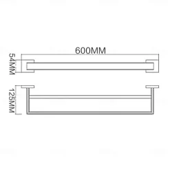 Bathroom Accessory Towel Bar/Robe Hook/Bath Towel Rack and Toilet Paper Holder New Design Multifunction Stainless Steel Bathroom Wall Mounted