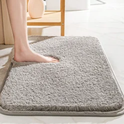 Bathroom Bath Mat Non-slip, Extra Soft and Absorbent Bath Rugs, Washable Non-Slip Carpet Mat for Bathroom Floor, Tub, Shower Room