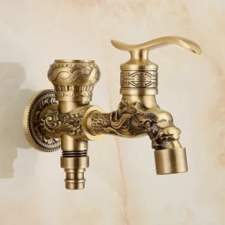 Bathroom Bidet Shower Sprayer Brass Toilet Douche Hygienic Cleaning Head Set Tap