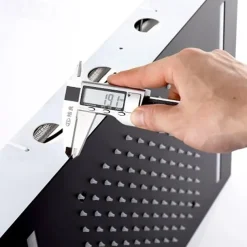 Bathroom Ceiling Mounted Shower Faucet, High Flow Stainless Steel 50 X 36 cm Rectangular Rain Shower Faucet, Concealed Pressure Balance Shower Head Complete with LED