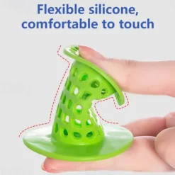 Bathroom Drain Hair Catcher Bath Stopper Plug Sink Strainer Filter Sewer Dredge Device Shower Hair Stopper Kitchen Bathroom Anti-clogging Bathroom Accessories