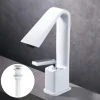 Bathroom Faucet Sink Mixer Basin Taps with Pop Up Drain, Monobloc Single Handle Washroom Vessel Tap with Cold and Hot Hose