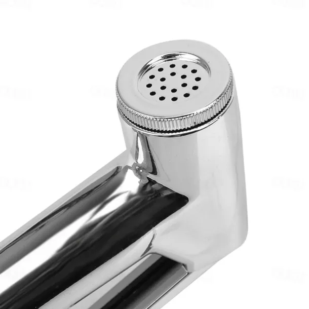 Bathroom Handheld Shower Bidet Shattaf Sprayer Set Wall Mount, Home Wash Toilet Hand Held Bidet Shower Spray Wall Bracket Hose Diaper Cleaning