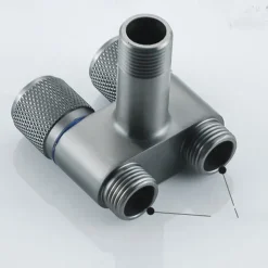 Bathroom Handheld Shower Bidet Shattaf Sprayer Wall Mount, Toilet Hand Held Bidet Shower Spray Wall Mounted Diaper Bathing Pets Feminine Hygiene Cleaning