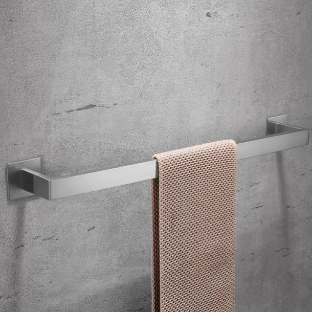 Bathroom Hardware Accessory Set,Robe Hook, Self-Adhesive Brushed Nickel Stainless Steel Towel Bar, Towel Holder, Toilet Paper Holder