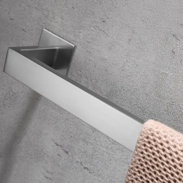 Bathroom Hardware Accessory Set,Robe Hook, Self-Adhesive Brushed Nickel Stainless Steel Towel Bar, Towel Holder, Toilet Paper Holder