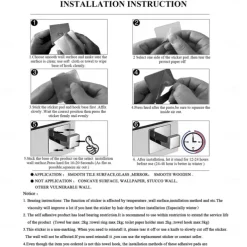 Bathroom Hardware Accessory Set,Robe Hook, Self-Adhesive Brushed Nickel Stainless Steel Towel Bar, Towel Holder, Toilet Paper Holder