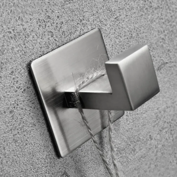 Bathroom Hardware Accessory Set,Robe Hook, Self-Adhesive Brushed Nickel Stainless Steel Towel Bar, Towel Holder, Toilet Paper Holder