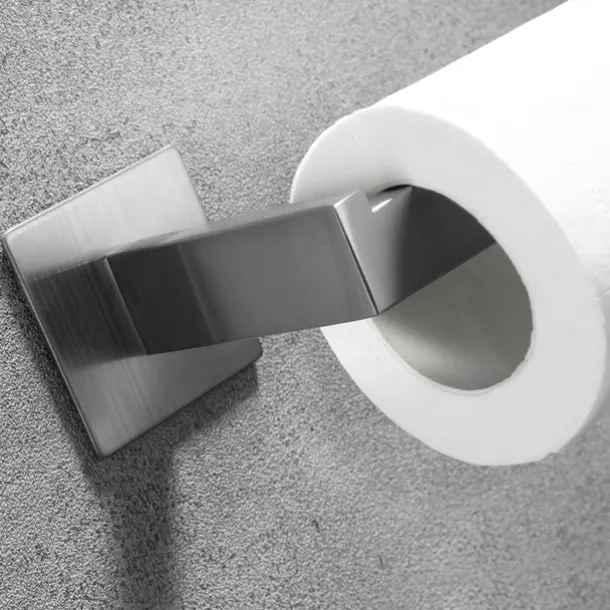 Bathroom Hardware Accessory Set,Robe Hook, Self-Adhesive Brushed Nickel Stainless Steel Towel Bar, Towel Holder, Toilet Paper Holder