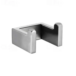 Bathroom Hardware Accessory Toilet Paper Holder / Robe Hook and Bathroom Single Rod Stainless Steel Wall Mounted Brushed Silvery 4pcs / 3pcs / 1pc