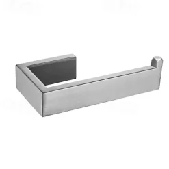 Bathroom Hardware Accessory Toilet Paper Holder / Robe Hook and Bathroom Single Rod Stainless Steel Wall Mounted Brushed Silvery 4pcs / 3pcs / 1pc