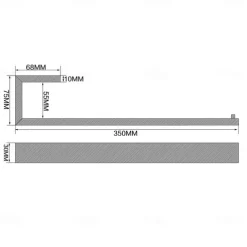 Bathroom Hardware Accessory Toilet Paper Holder / Robe Hook and Bathroom Single Rod Stainless Steel Wall Mounted Brushed Silvery 4pcs / 3pcs / 1pc