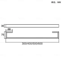 Bathroom Hardware Accessory Toilet Paper Holder / Robe Hook and Bathroom Single Rod Stainless Steel Wall Mounted Brushed Silvery 4pcs / 3pcs / 1pc